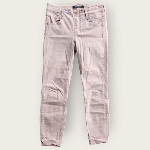 Liverpool Los Angeles Jeans Womens Sz 4 The crop Slim Stretch Light Taupe color - Picture 1 of 9